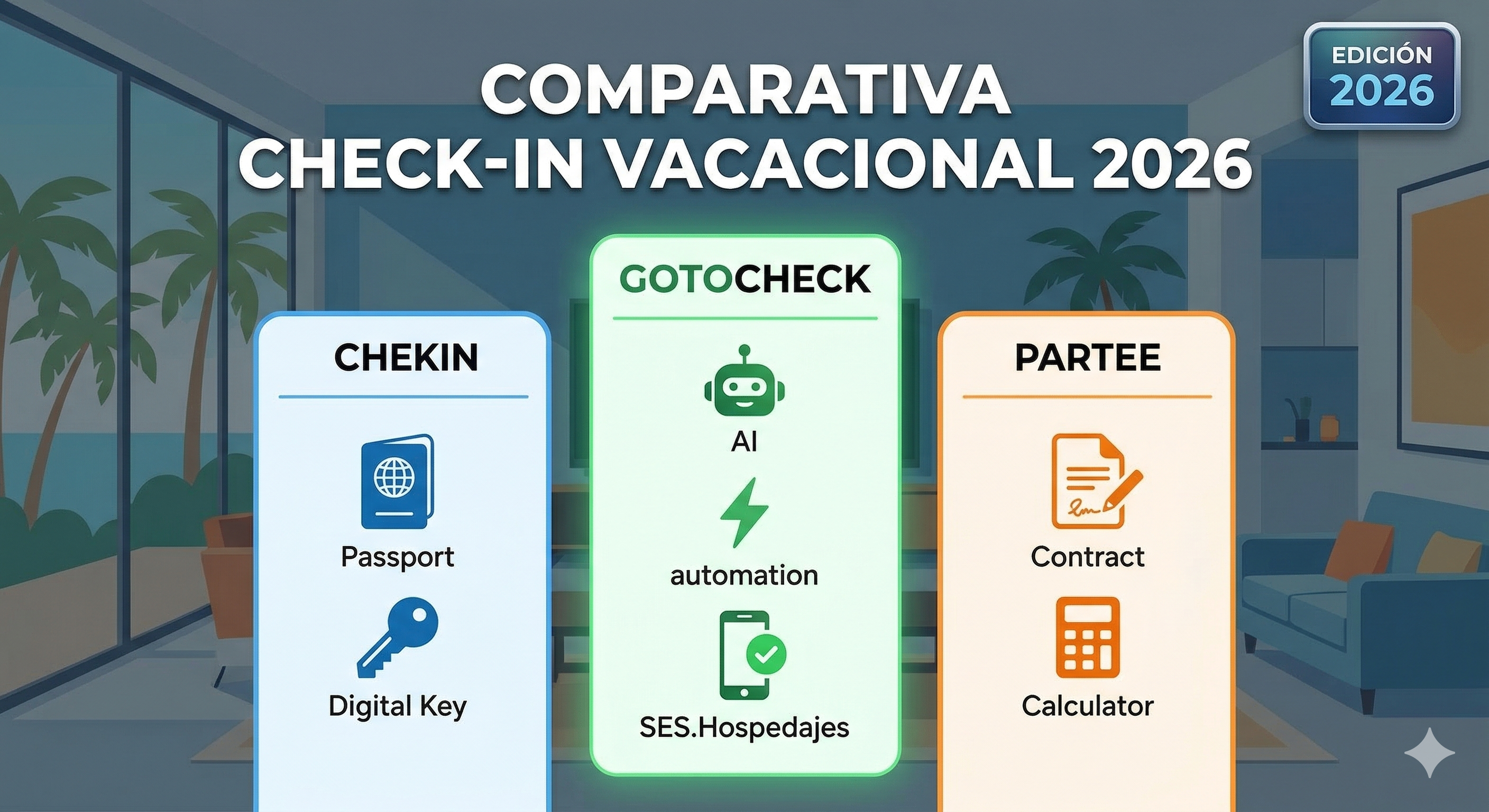 Chekin vs Partee vs Gotocheck: Comparison 2026