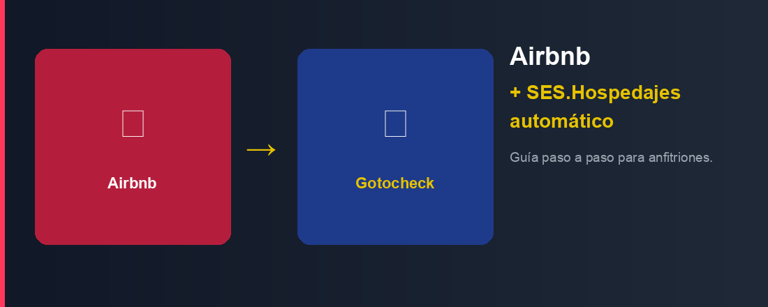 Airbnb + SES.Hospedajes automatic with Gotocheck